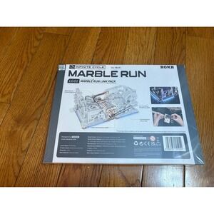 ROKR Robotime Marble Run Link Pack LG01 DIY LED Wooden Puzzle Expansion Kit NEW